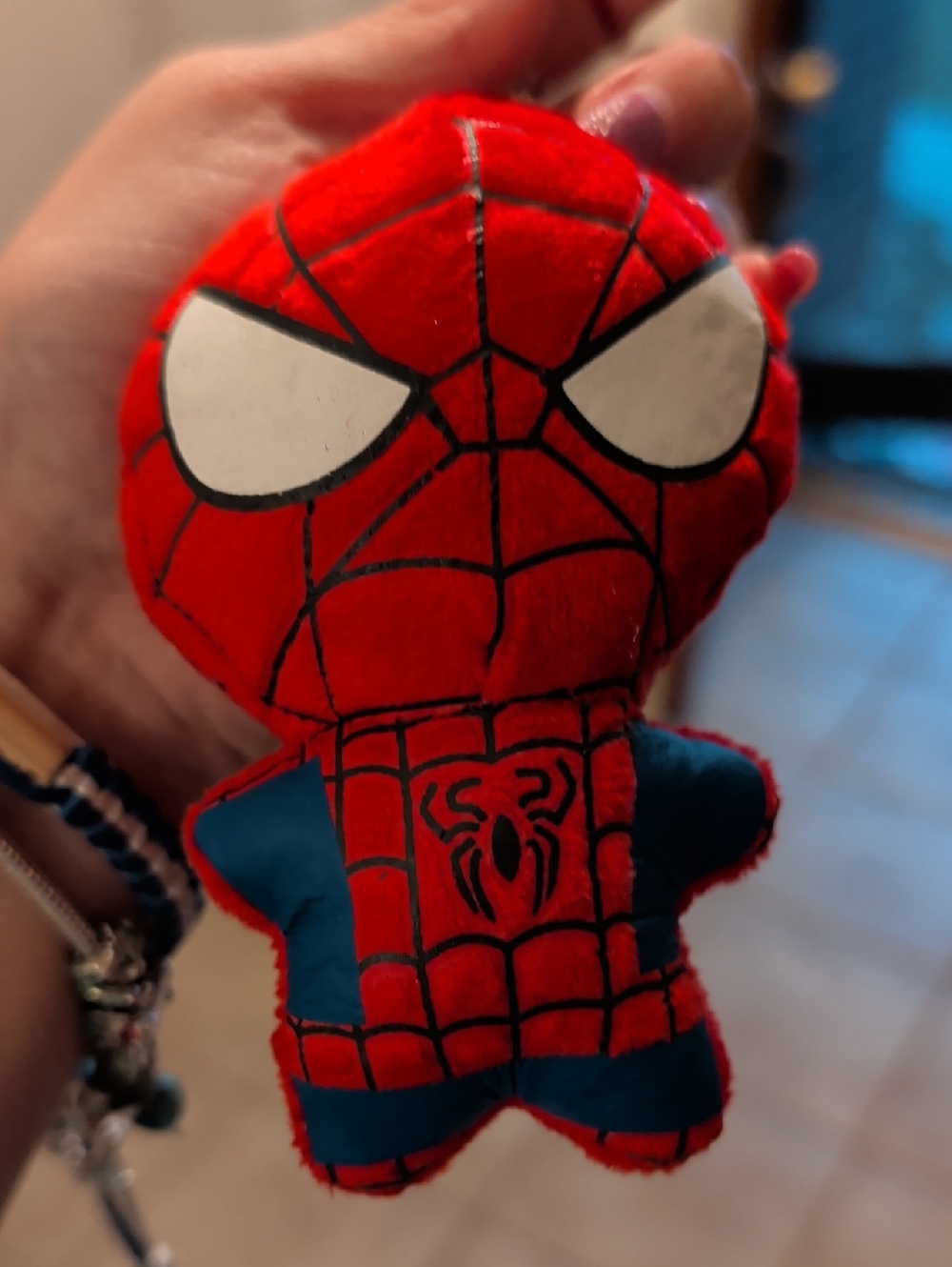 Red Spider Superhero Plush Toy for Kids